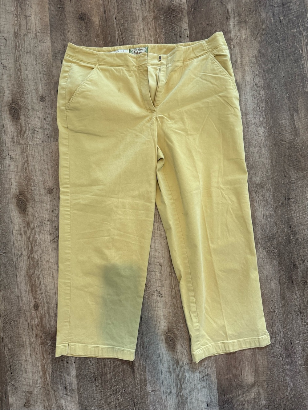 Tommy Bahama Yellow cotton Stretch Pants